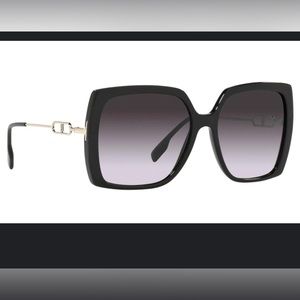 Burberry Luna 2023 Sunglasses Black w/ Grey Gradient Lenses